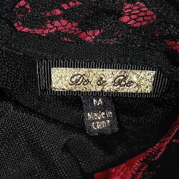 Mesh and lace dress - Picture 12 of 14